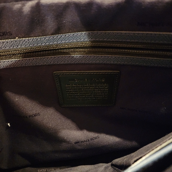 Michael Kors Italian Leather Laptop Bag Briefcase - Picture 5 of 6